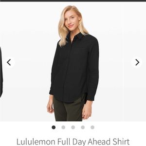 Lululemon full day ahead flannel